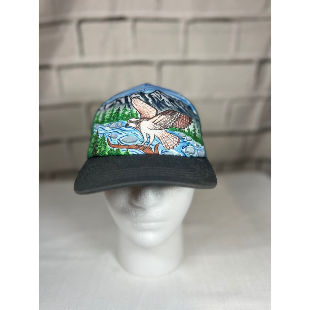 Sunday Afternoons Kids Artist Series Osprey Trucker Hat Annie Lacy Green M/L